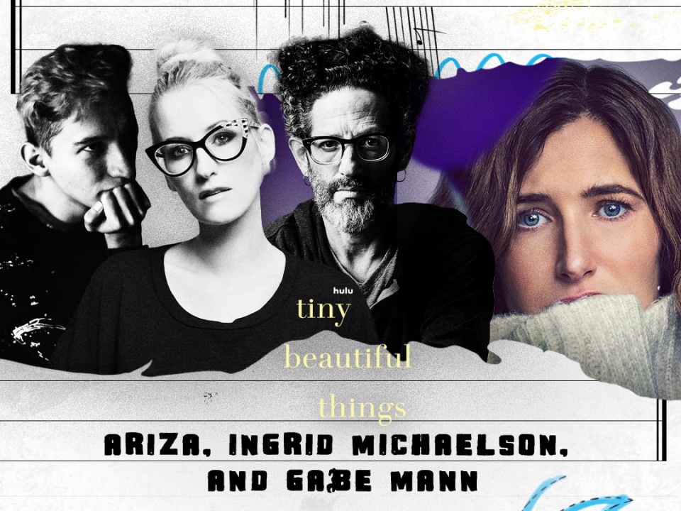 The Big Score Tiny Beautiful Things Hulu Ingrid Michaelson Juan Ariza Gabriel Mann