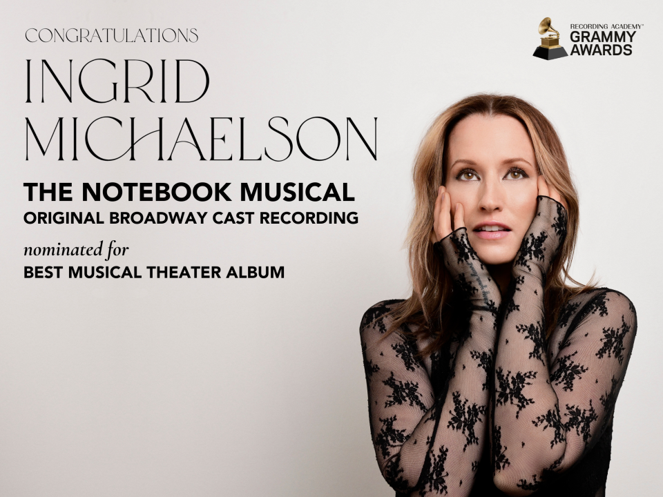 Ingrid Michaelson Grammy Nomination The Notebook Musical